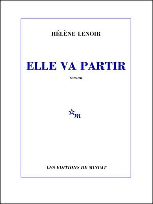 cover image of Elle va partir